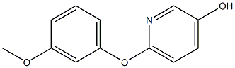 6-(3-Methoxyphenoxy)pyridin-3-ol Structure