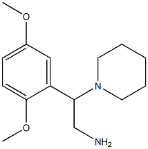 2-(2,5-Dimethoxy-phenyl)-2-piperidin-1-yl-ethylamine