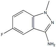 5-Fluoro-1-methyl-1H-indazol-3-amine Structure