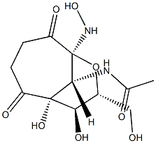 N-(Succinyl)-2-acetamido-2-deoxy-b-D-glucopyranosylhydroxylamine Structure