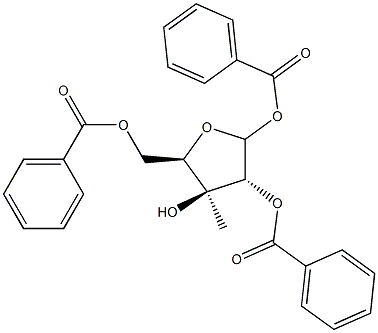 1,2,5-Tri-O-benzoyl-3-methyl-D-xylofuranose