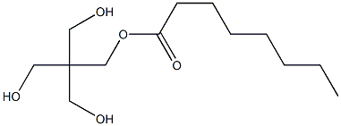 Pentaerythritol octanoate Struktur