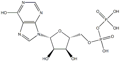 二磷酸肌苷二钾, , 结构式