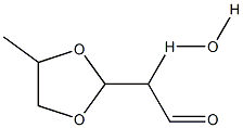 Watermelon aldehyde propylene glycol acetal Struktur