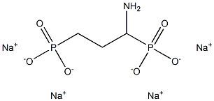 Aminotrimethylenephosphonic acid tetrasodium Struktur