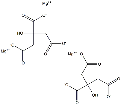柠檬酸鎂 结构式