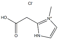 1-carboxymethyl-3-methylimidazolium chloride Struktur