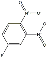 2,3-dinitro-5-fluorobenzene Struktur