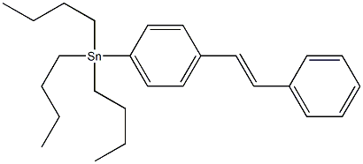 Tributyl-(4-styryl-phenyl)-stannane|