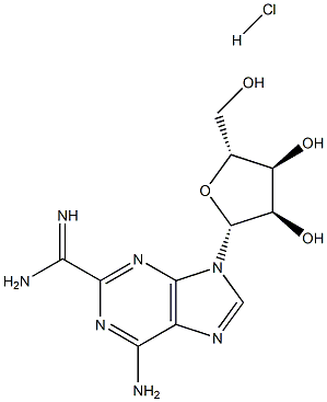 Adenosine 2-amidine hydrochloride Structure