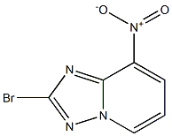 2-Bromo-8-nitro-[1,2,4]triazolo[1,5-a]pyridine Struktur