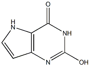 2-Hydroxy-3,5-dihydro-pyrrolo[3,2-d]pyrimidin-4-one Struktur