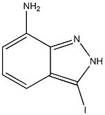 3-Iodo-2H-indazol-7-ylamine 结构式