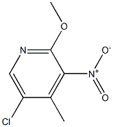 5-Chloro-2-methoxy-4-methyl-3-nitro-pyridine