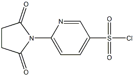 6-(2,5-dioxopyrrolidin-1-yl)pyridine-3-sulfonyl chloride, 2173999-92-1, 结构式