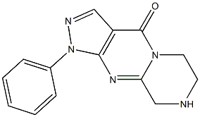 1-phenyl-6,7,8,9-tetrahydropyrazino[1,2-a]pyrazolo[3,4-d]pyrimidin-4(1H)-one