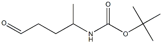tert-butyl 5-oxopentan-2-ylcarbamate Structure