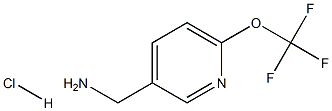 6-(Trifluoromethoxy)pyridine-3-methanamine Hydrochloride Structure