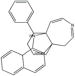 14-phenyl-9,14-dihydrodibenzo[2,3:6,7]azepino[4,5-b]indole Structure