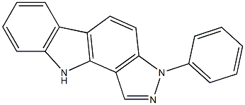 3-phenyl-3,10-dihydropyrazolo[4,3-a]carbazole Structure