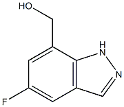 (5-Fluoro-1H-indazol-7-yl)-methanol Struktur