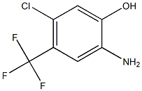 2-Amino-5-chloro-4-trifluoromethyl-phenol Structure
