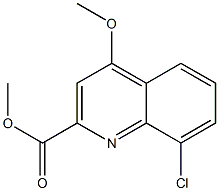 8-Chloro-4-methoxy-quinoline-2-carboxylic acid methyl ester|