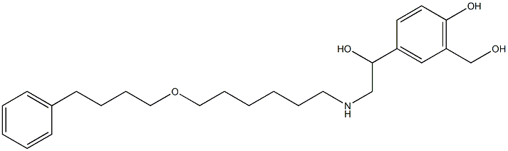 Salmeterol Impurity 1 Structure