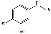 (4-Hydroxyphenyl)hydrazine Hydrochloride Structure