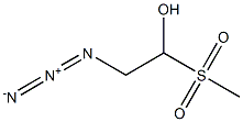 1-Mesyl-2-azidoethanol, 75178-70-0, 结构式