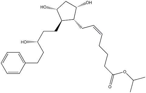 拉坦前列腺素杂质, , 结构式