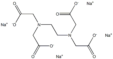 乙二胺四乙酸钠, , 结构式