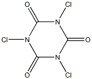 三氯异氰脲酸,,结构式