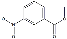 间硝基苯甲酸甲酯, , 结构式