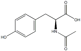 N-acetyl-L-tyrosine Structure