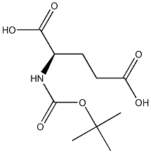 BOC-D-谷氨酸, , 结构式