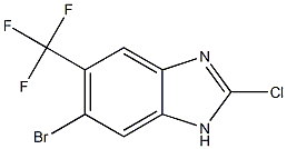 6-Bromo-2-chloro-5-trifluoromethyl-1H-benzoimidazole|