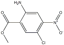 2-Amino-5-chloro-4-nitro-benzoic acid methyl ester Structure