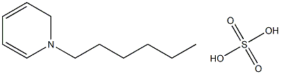 1-己基吡啶硫酸氢盐, , 结构式