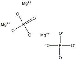 磷酸镁(磷酸三镁), , 结构式
