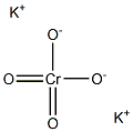 Potassium chromate indicator Struktur