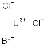 Uranium(III) bromide dichloride 化学構造式