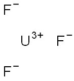 Uranium(III) fluoride Struktur