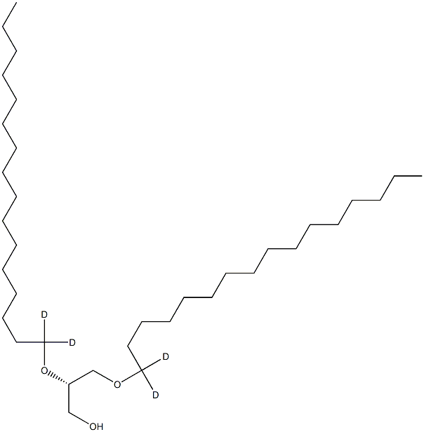 1,2-O-dihexadecyl-(1,1 D2)-sn-glycerol