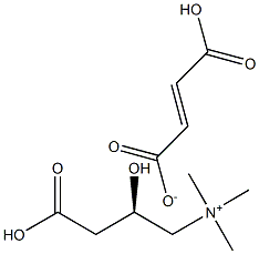 (R)-3-carboxy-2-hydroxy-N,N,N-trimethylpropylammonium fumarate
