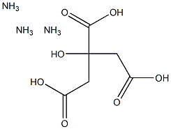 柠檬酸三胺,,结构式
