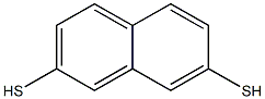2,7-naphthalene dithiol 化学構造式