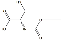 BOC-半胱氨酸, , 结构式
