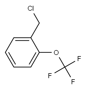 2-(三氟甲氧基)氯苄,,结构式