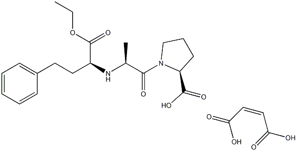 Enalapril maleate Structure